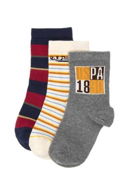 Erkek Çocuk 3'lü Soket Çorap - 50318047002