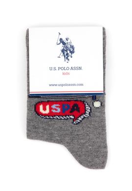 Erkek Çocuk Gri Melanj Soket Çorap - 50318054008