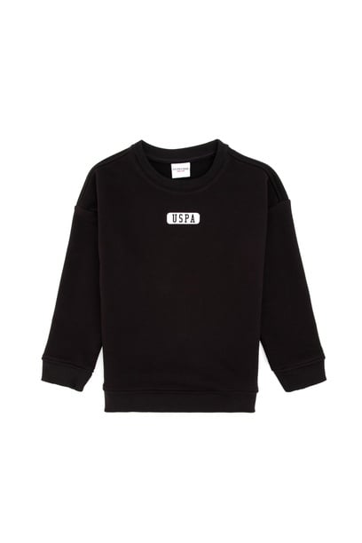 Erkek Çocuk Siyah Sweatshirt
