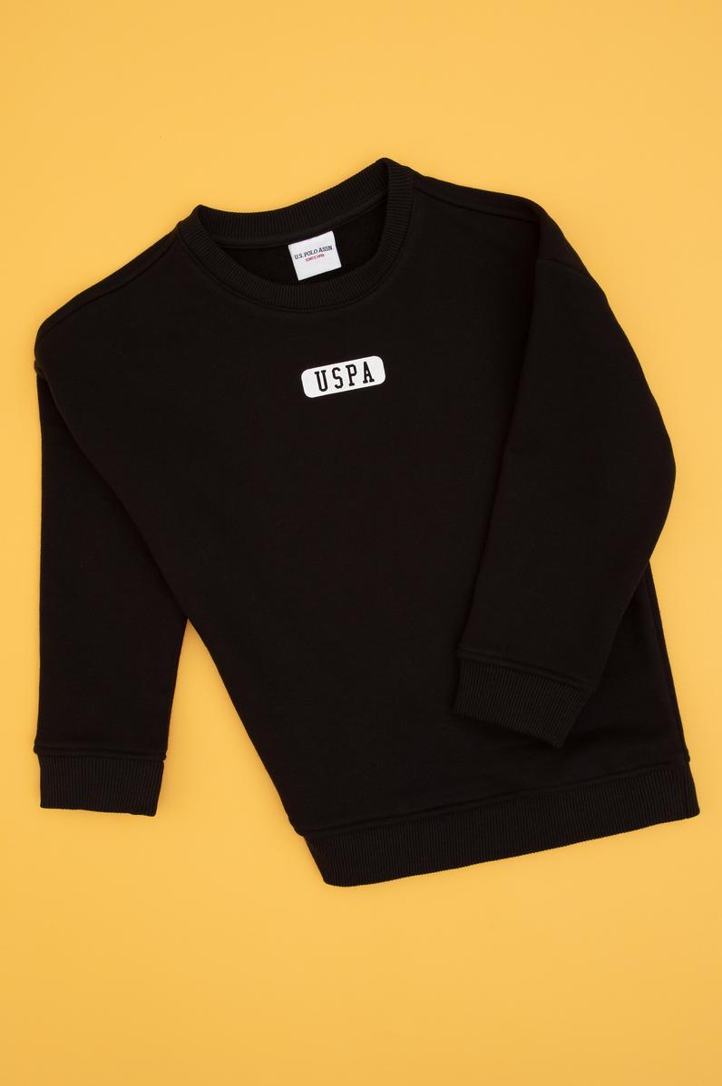 Erkek Çocuk Siyah Sweatshirt