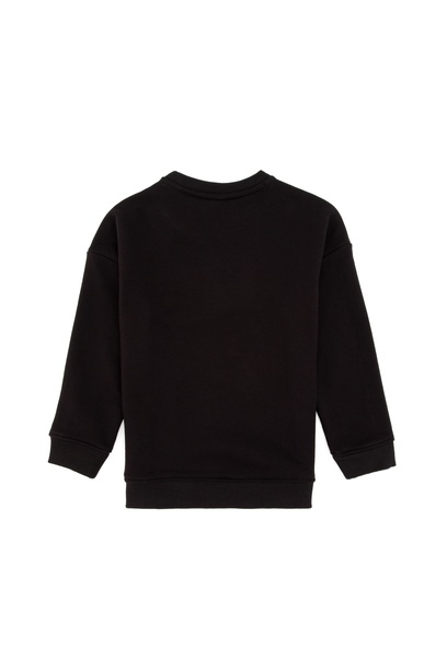 Erkek Çocuk Siyah Sweatshirt