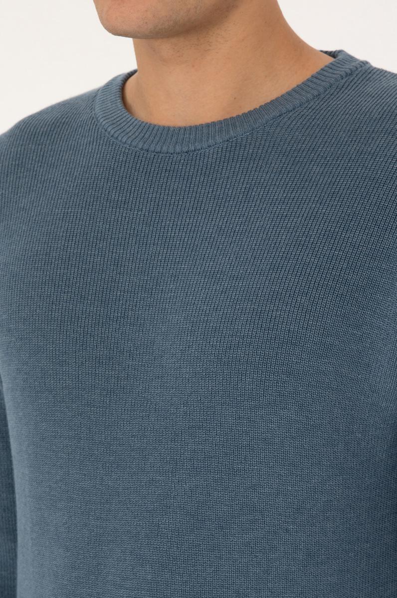 Erkek MAVİ Basic Kazak