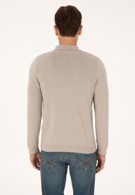 Erkek Taş Basic Triko Hırka - 50313690020