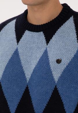 Erkek Lacivert Kazak - 50314947026