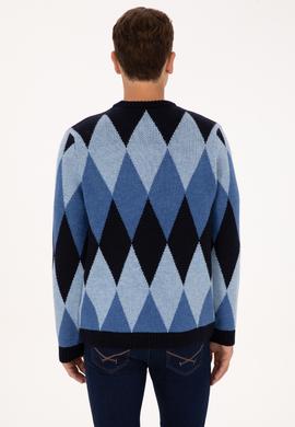 Erkek Lacivert Kazak - 50314947026