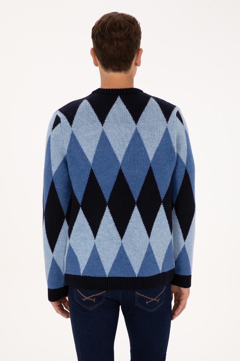 Erkek Lacivert Kazak - 50314947026