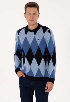 Erkek Lacivert Kazak - 50314947026