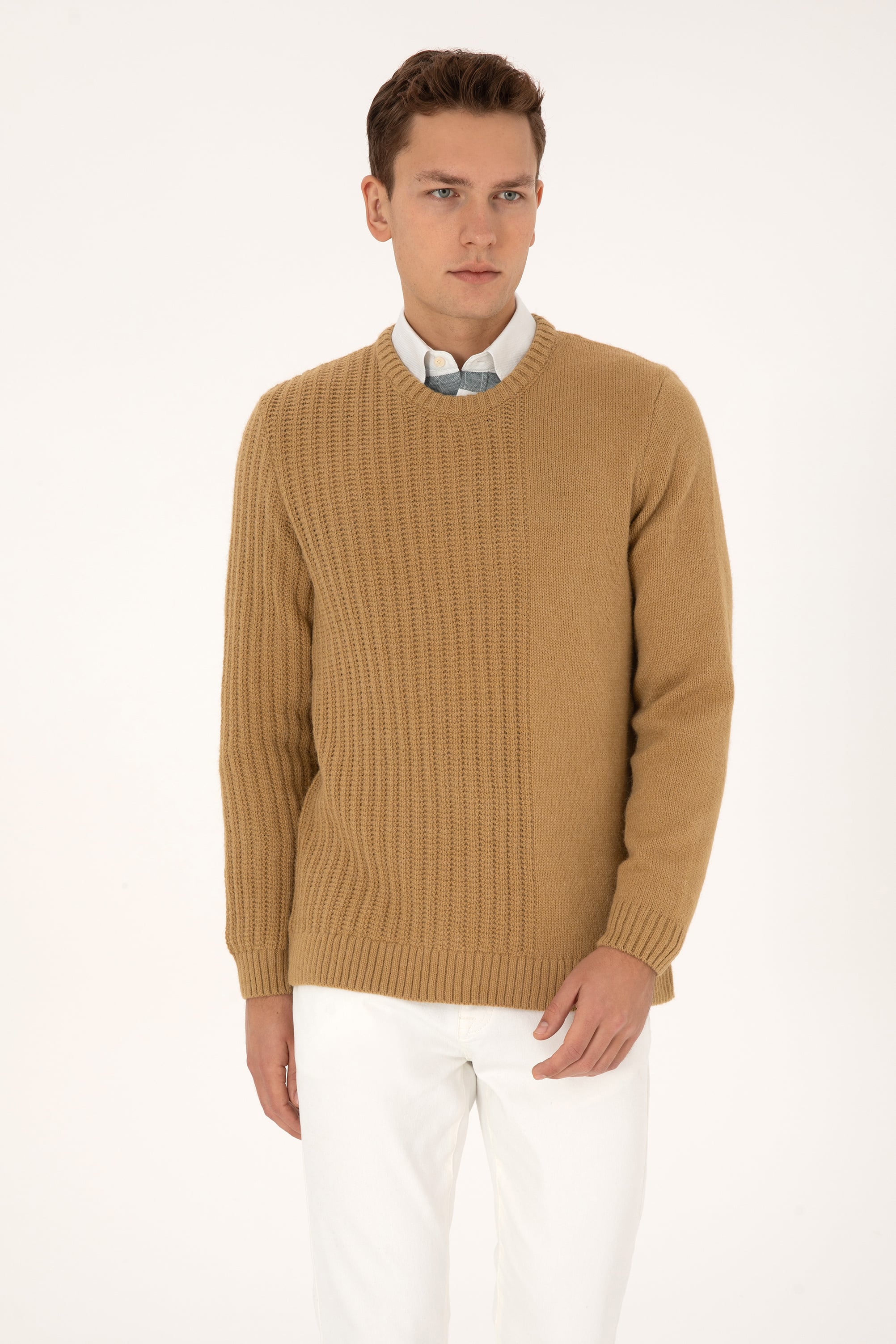 Erkek Hardal Kazak - 50314968028