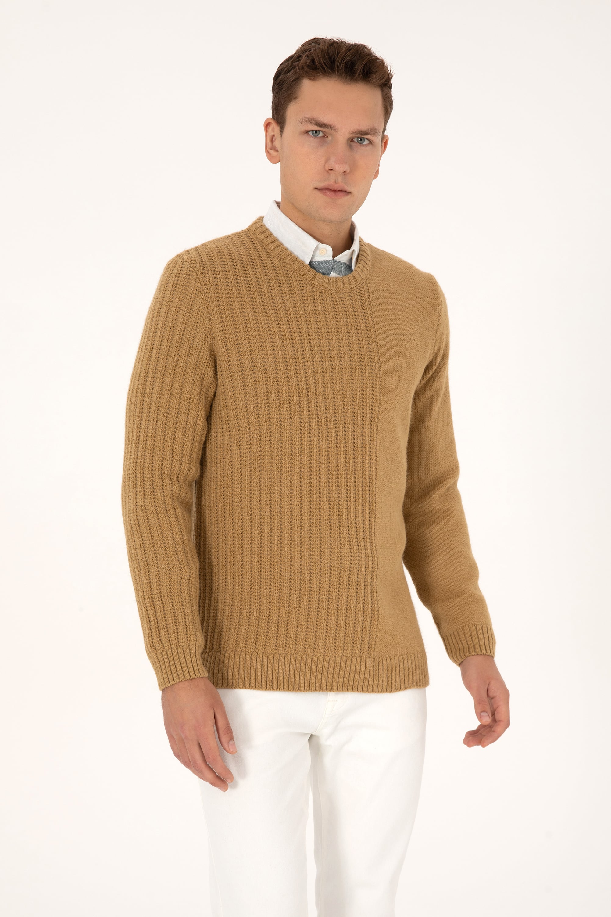 Erkek Hardal Kazak - 50314968028