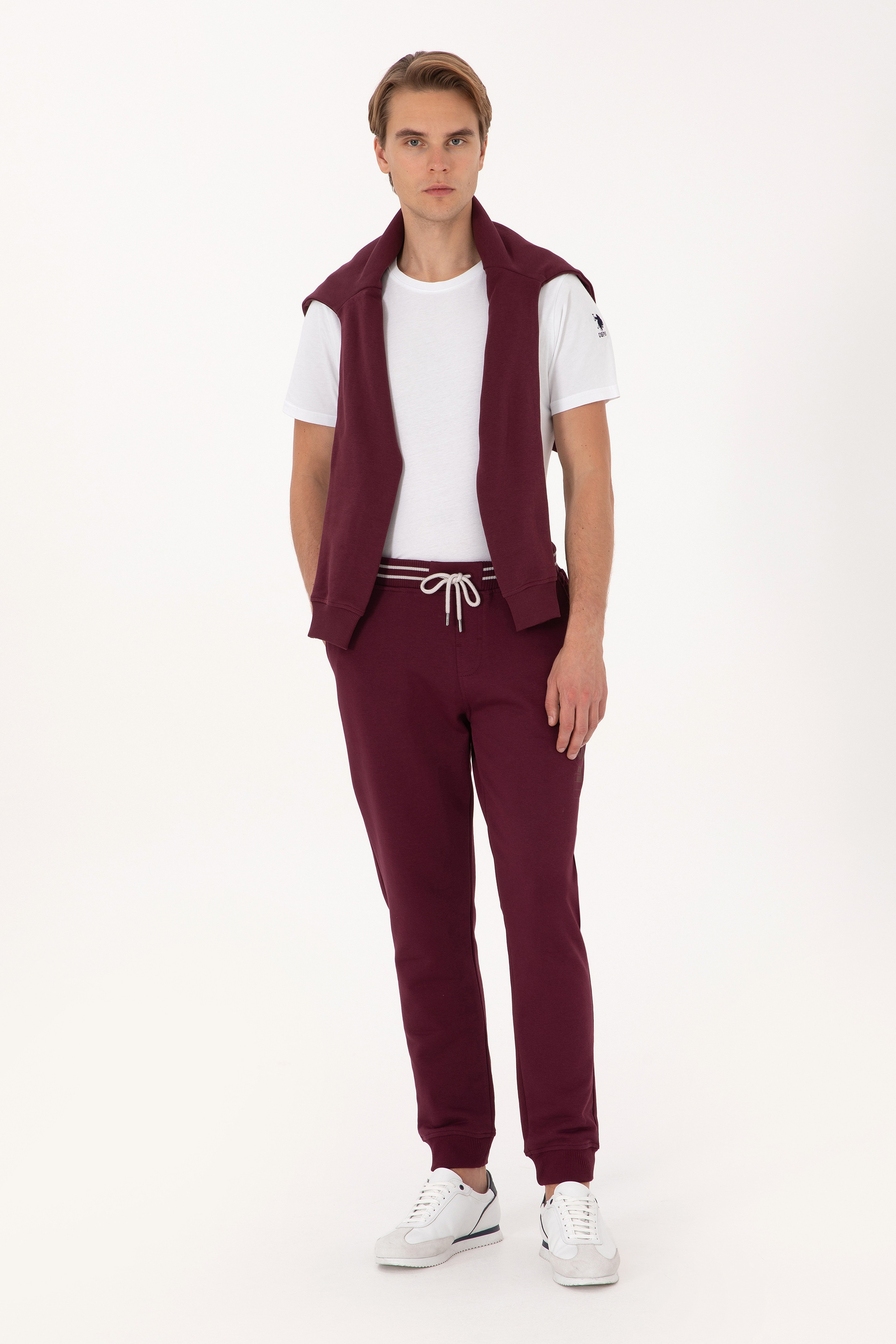 Erkek Bordo Eşofman Altı
