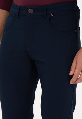 Erkek Lacivert Kanvas Pantolon - 50316835059