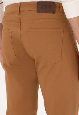 Erkek Camel Kanvas Pantolon - 50316835325
