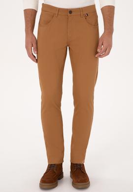 Erkek Camel Kanvas Pantolon - 50316835325