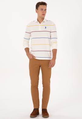 Erkek Camel Kanvas Pantolon - 50316835325