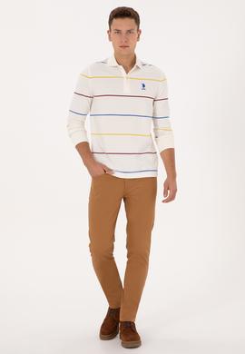 Erkek Camel Kanvas Pantolon - 50316835325