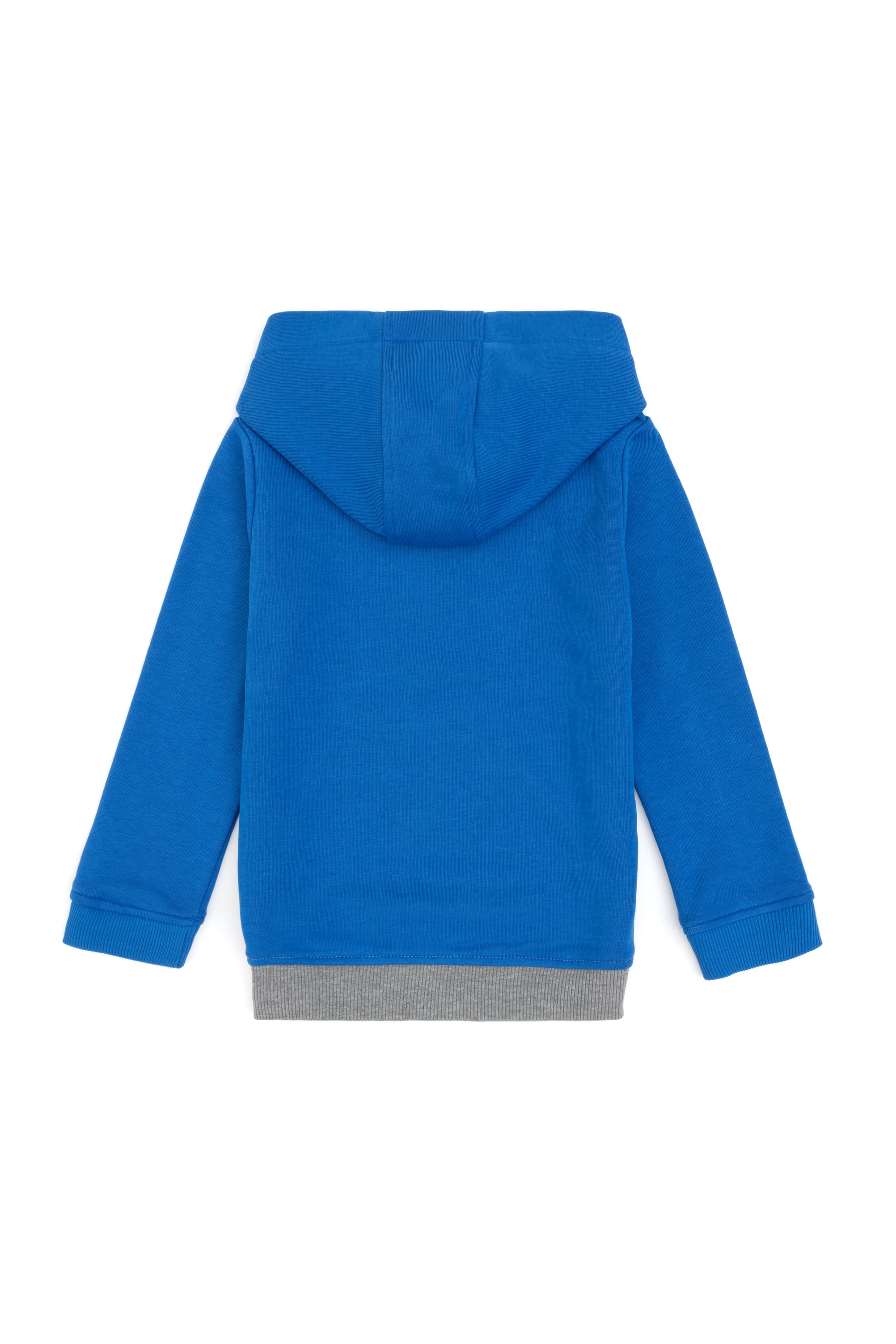 Erkek Çocuk Saks Basic Kapüşonlu Sweatshirt