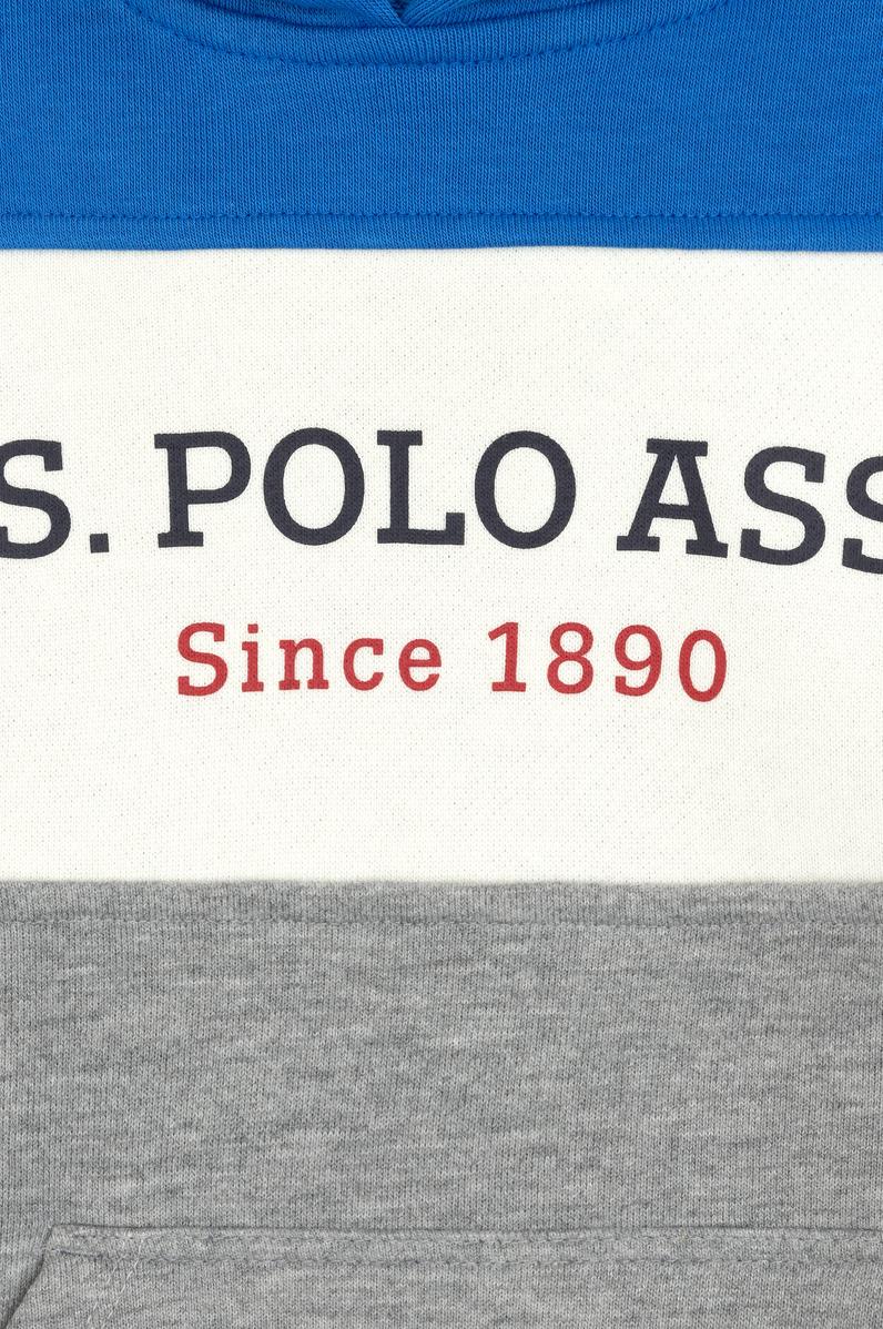 Erkek Çocuk Saks Basic Kapüşonlu Sweatshirt