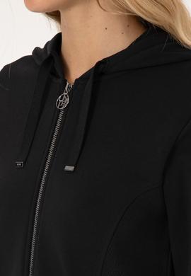 Kadın Siyah Örme Hırka - 50314177004