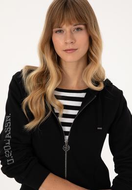 Kadın Siyah Örme Hırka - 50314177004