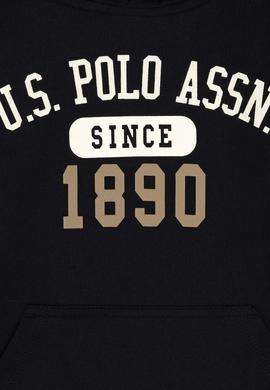 Erkek Çocuk Siyah Kapüşonlu İnce Sweatshirt - 50316470042