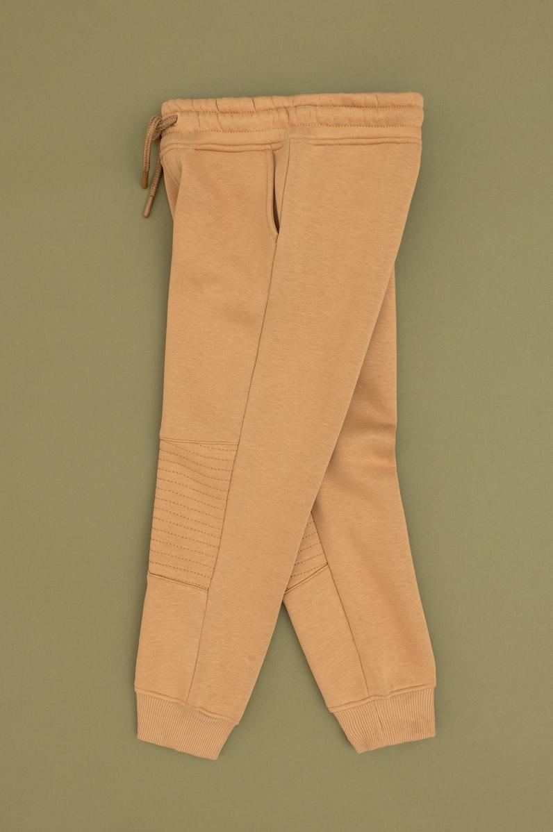 Erkek Çocuk Camel Şardonlu Eşofman Altı