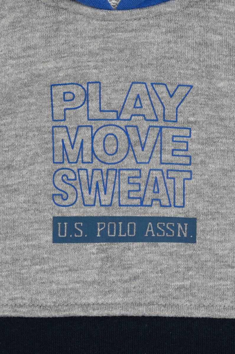 Erkek Çocuk Lacivert Kapüşonlu Sweatshirt