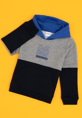 Erkek Çocuk Lacivert Kapüşonlu Sweatshirt - 50316525001