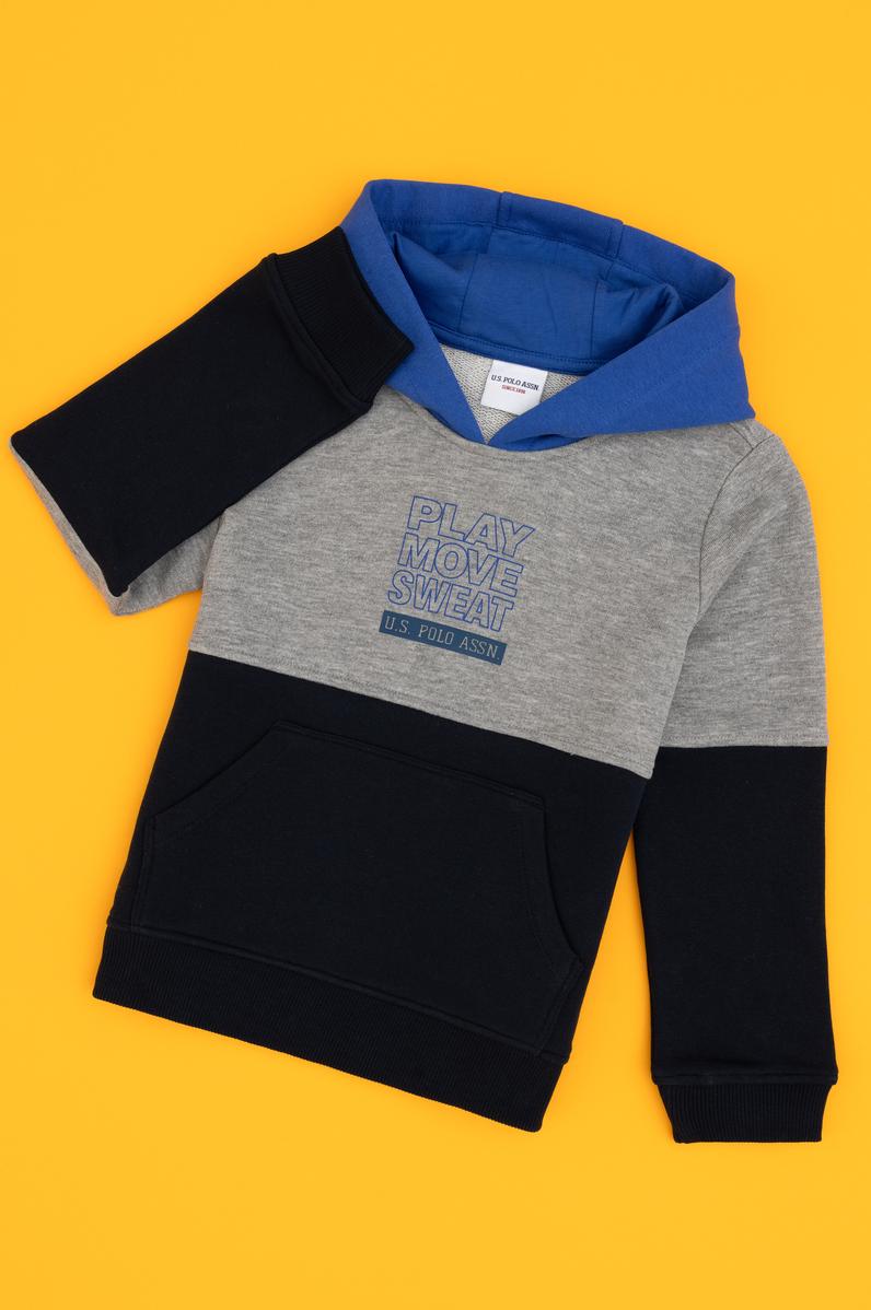 Erkek Çocuk Lacivert Kapüşonlu Sweatshirt