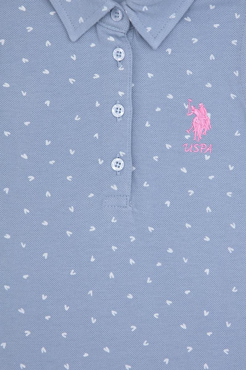 Kız Çocuk Mavi Örme Elbise