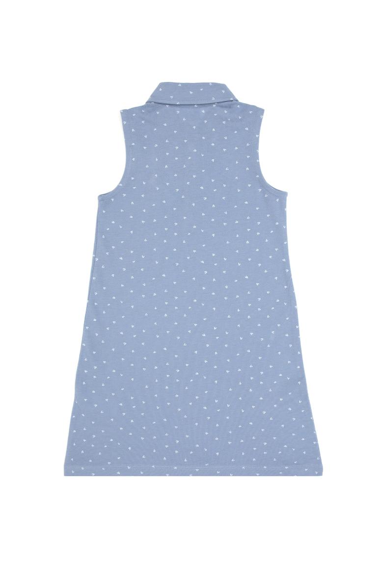 Kız Çocuk Mavi Örme Elbise - 50325168003