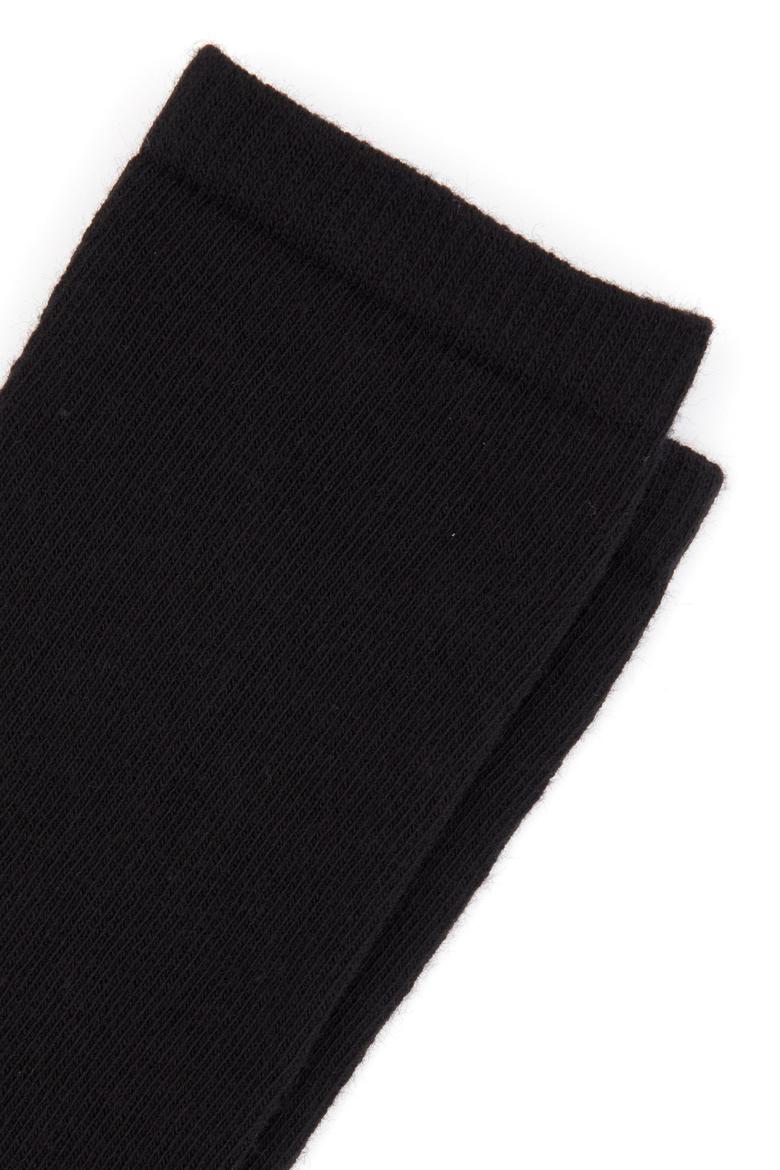 Kız Çocuk Siyah Dizaltı Çorap - 50318205001