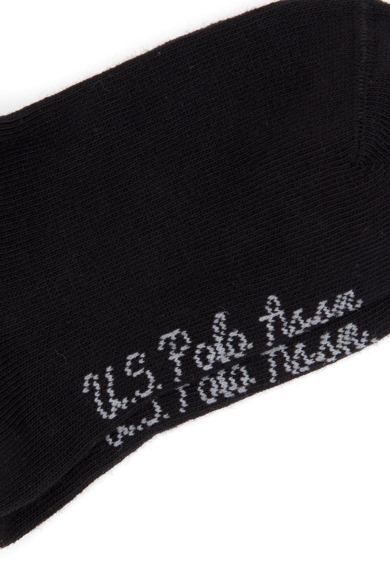 Kız Çocuk Siyah Dizaltı Çorap - 50318205001