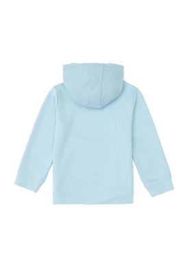 Kız Çocuk Su Yeşili Kapüşonlu Sweatshirt - 50290722007