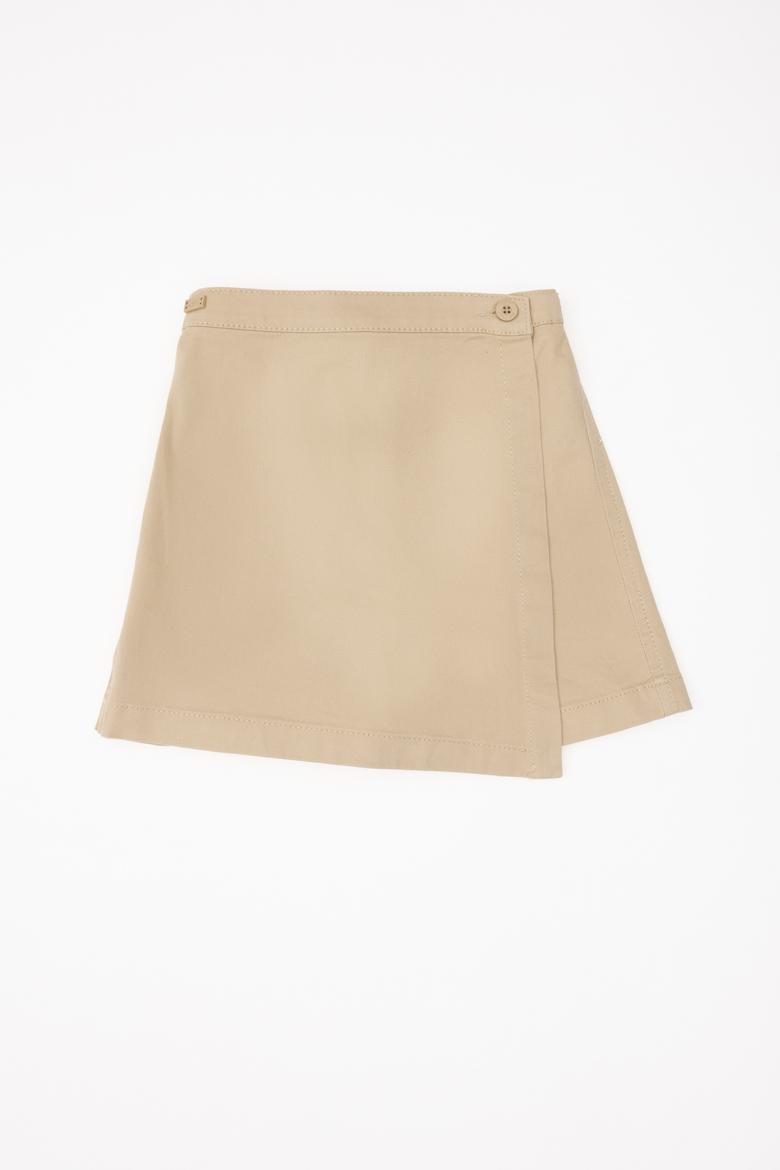 Kız Çocuk Kum Dokuma Şort Etek - 50292655003