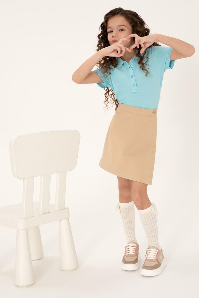 Kız Çocuk Kum Dokuma Şort Etek