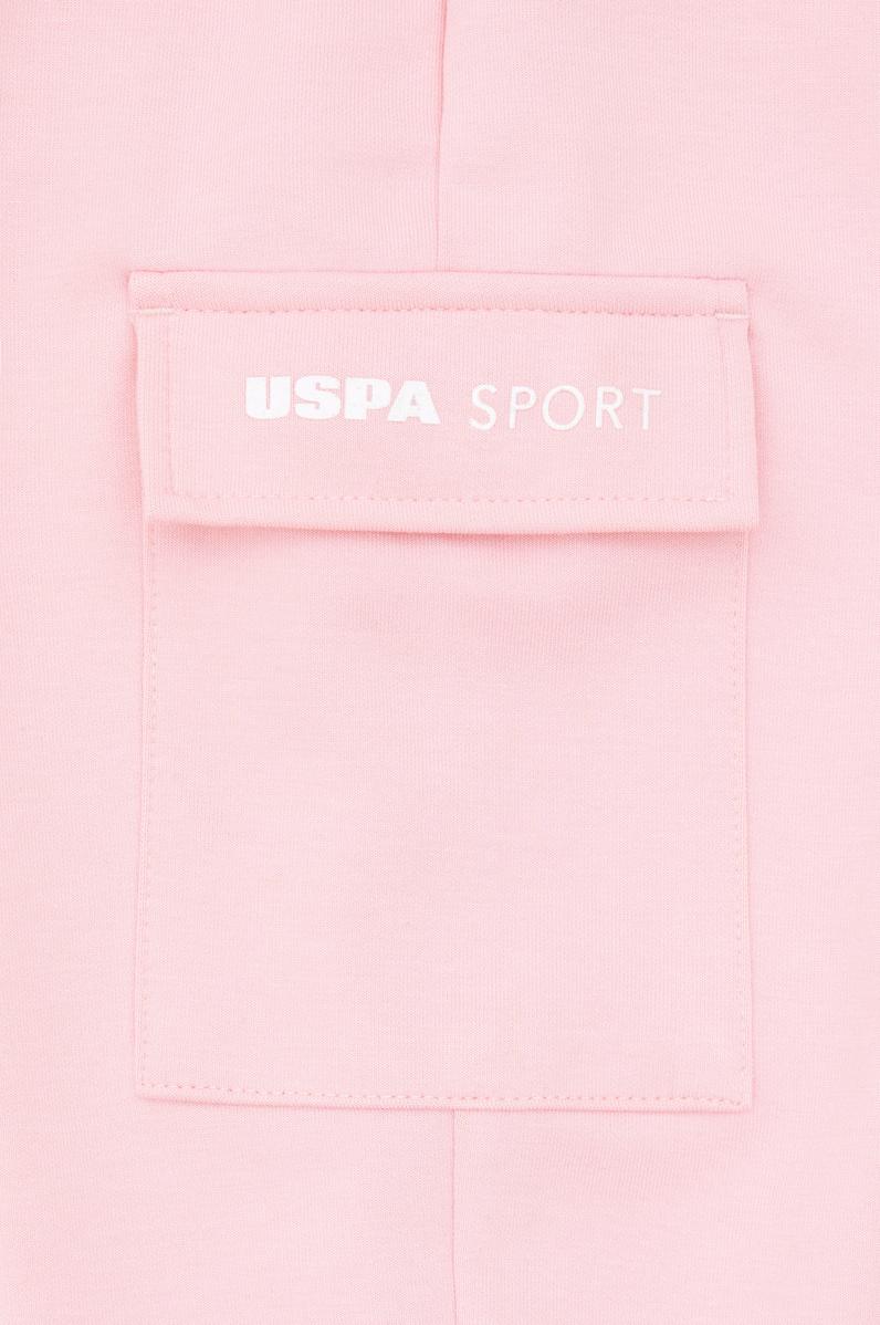 Kız Çocuk Pudra Cep Detaylı Jogger Eşofman Altı