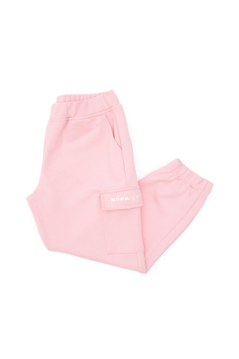 Kız Çocuk Pudra Cep Detaylı Jogger Eşofman Altı - 50297283003