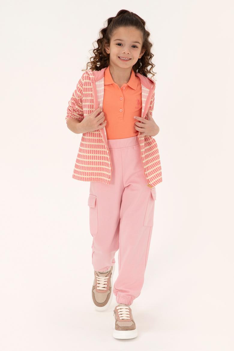 Kız Çocuk Pudra Cep Detaylı Jogger Eşofman Altı - 50297283003
