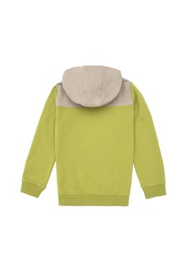 Kız Çocuk Fıstık Yeşili Kapüşonlu Sweatshirt - 50296288046