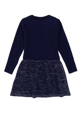 Kız Çocuk Lacivert Triko Elbise - 50316833005