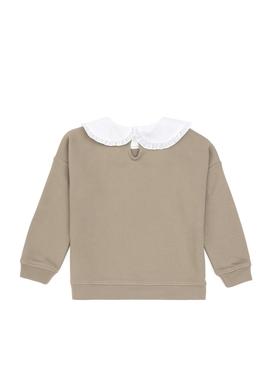 Kız Çocuk Açık Haki Sweatshirt - 50317879016