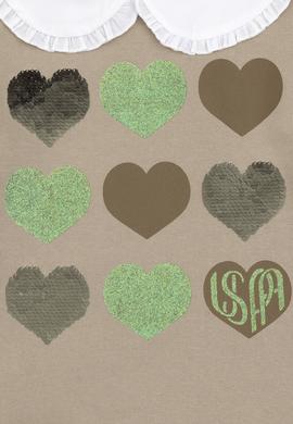 Kız Çocuk Açık Haki Sweatshirt - 50317879016