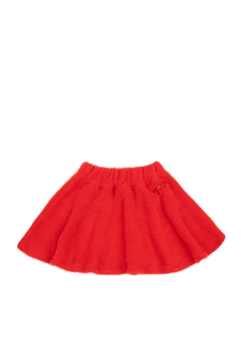 Kız Çocuk Kırmızı Örme Etek - 50317958005