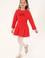 Kız Çocuk Kırmızı Örme Etek