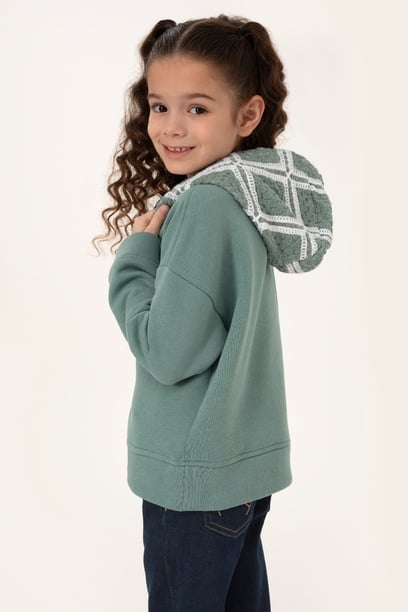 Kız Çocuk Mint Sweatshirt