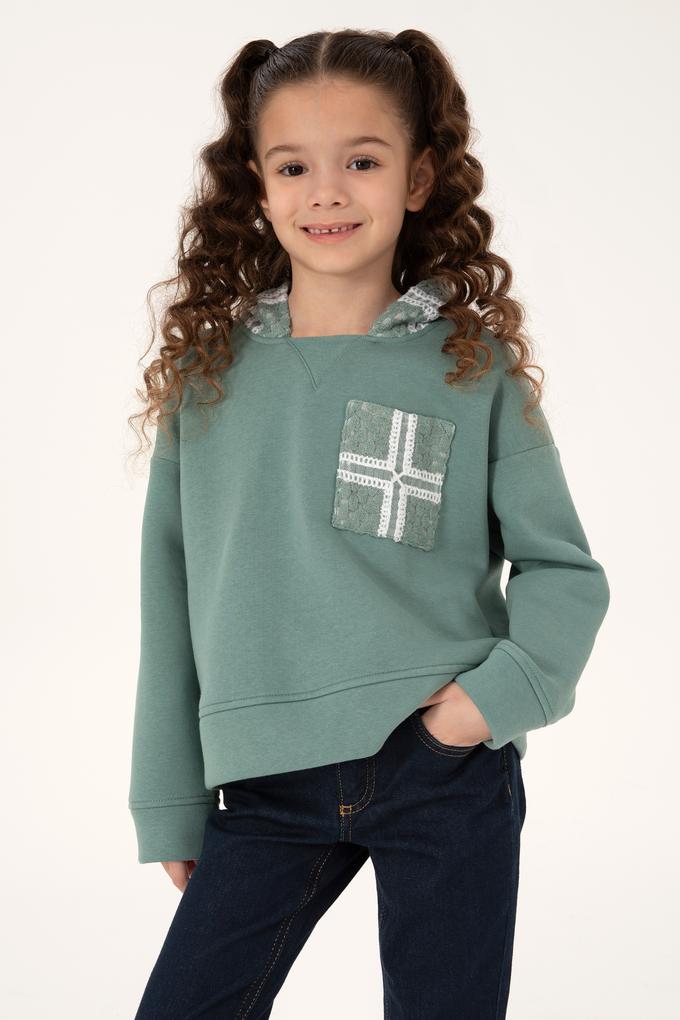 Kız Çocuk Mint Sweatshirt