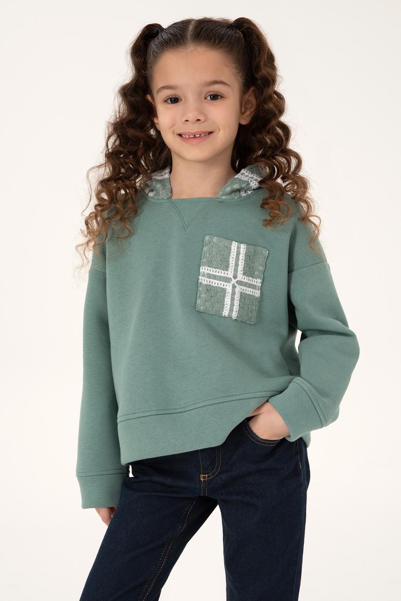 Kız Çocuk Mint Sweatshirt