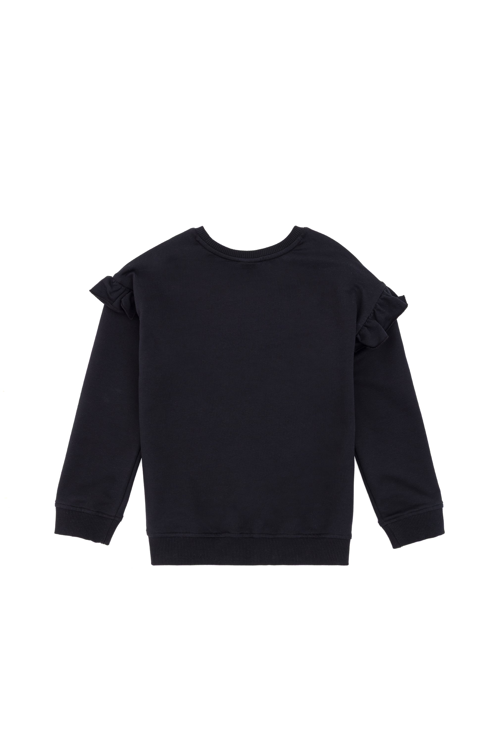 Kız Çocuk Siyah Sweatshirt