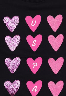 Kız Çocuk Siyah Sweatshirt - 50317912013