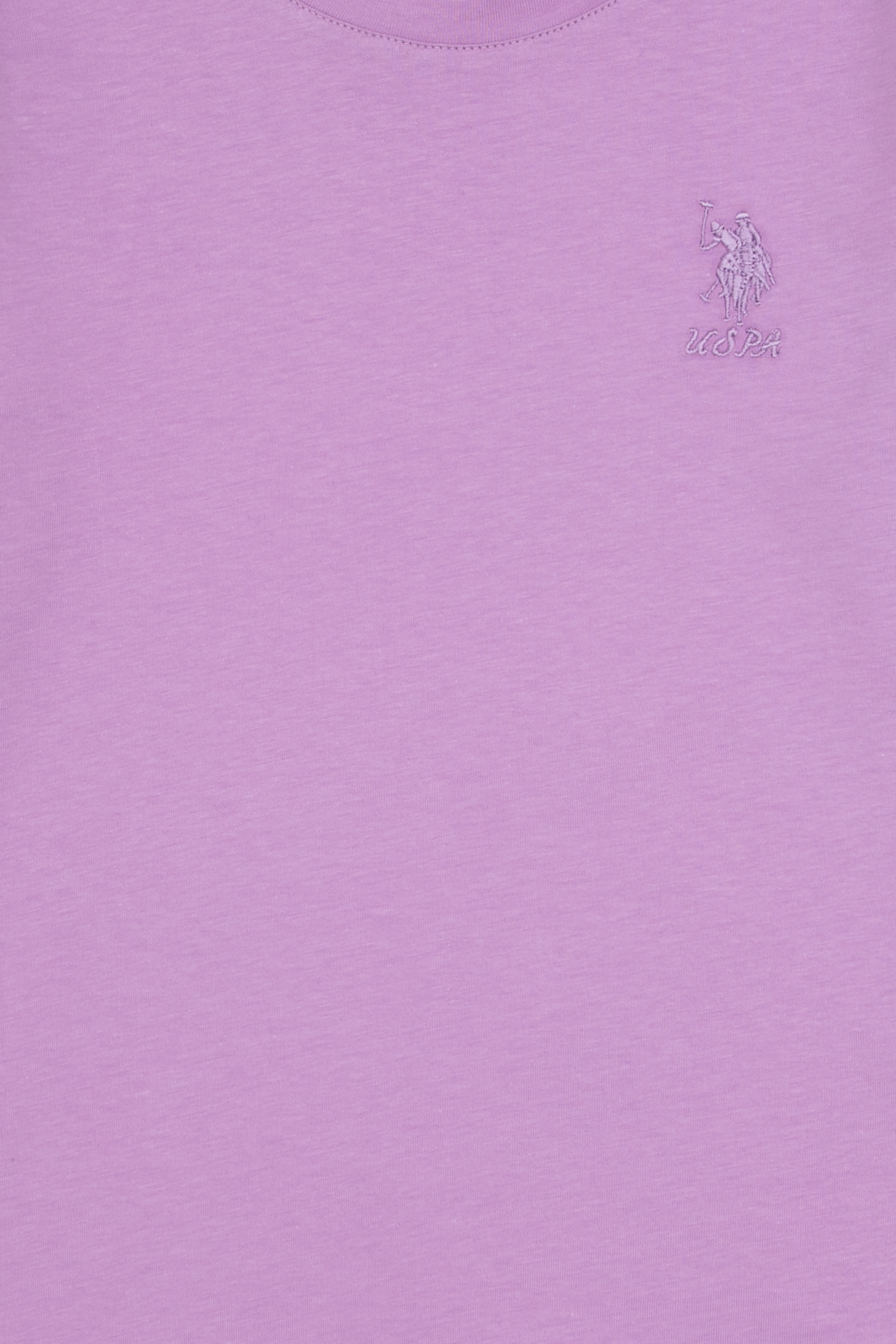 Kız Çocuk Lila Bisiklet Yaka Basic Sweatshirt - Image 6